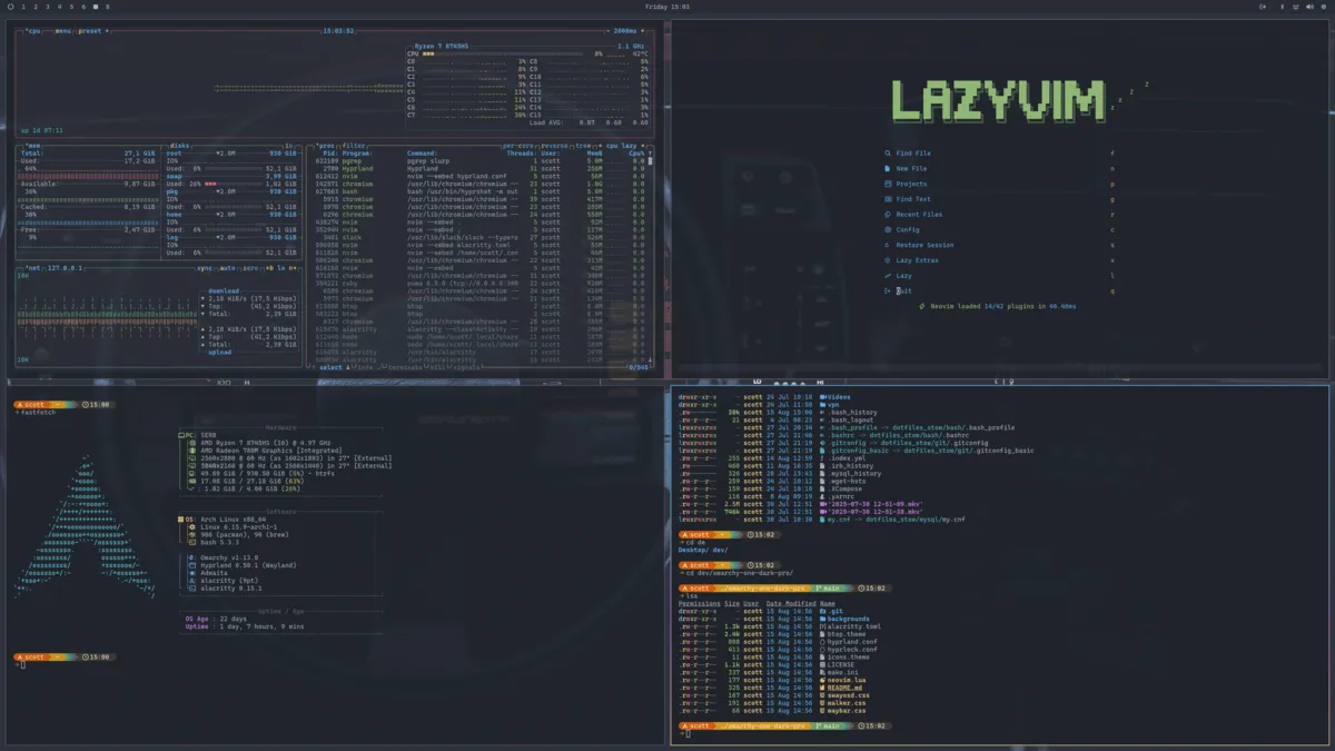 Motyw One Dark Pro — zrzut ekranu